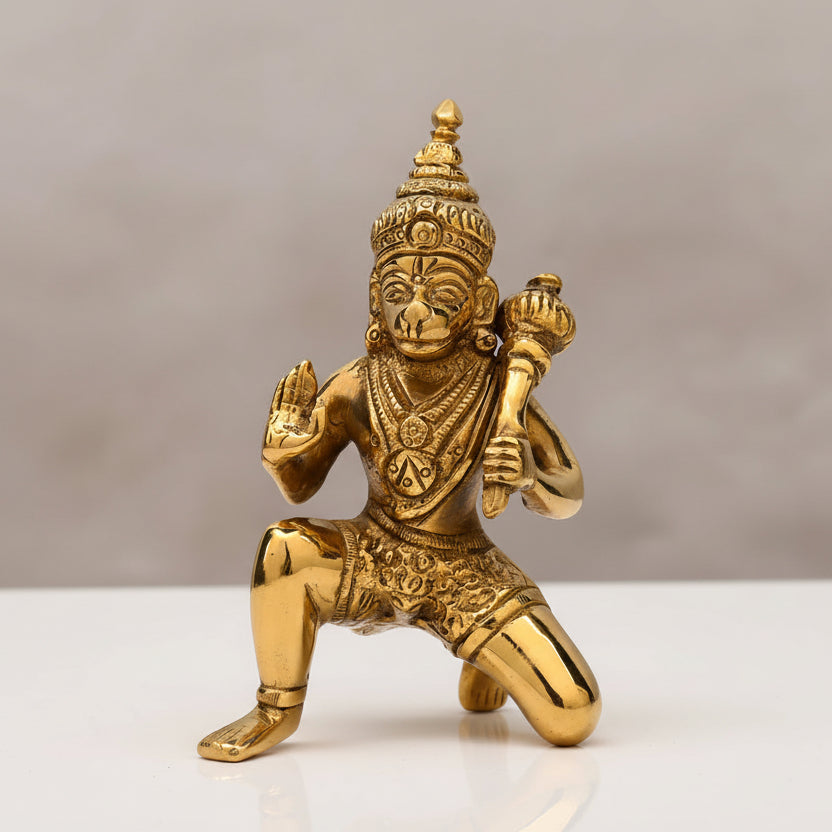 Hanuman The Protector Brass Statue