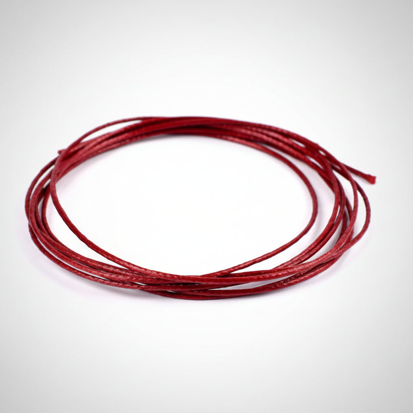 Wax Thread (1 mm)-Maroon