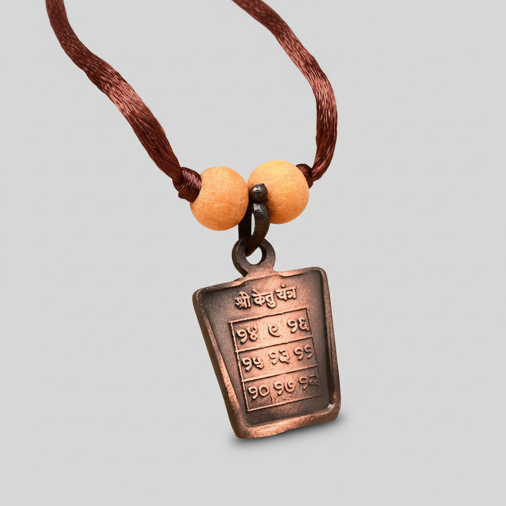 Ketu Yantra Copper Locket-With Thread