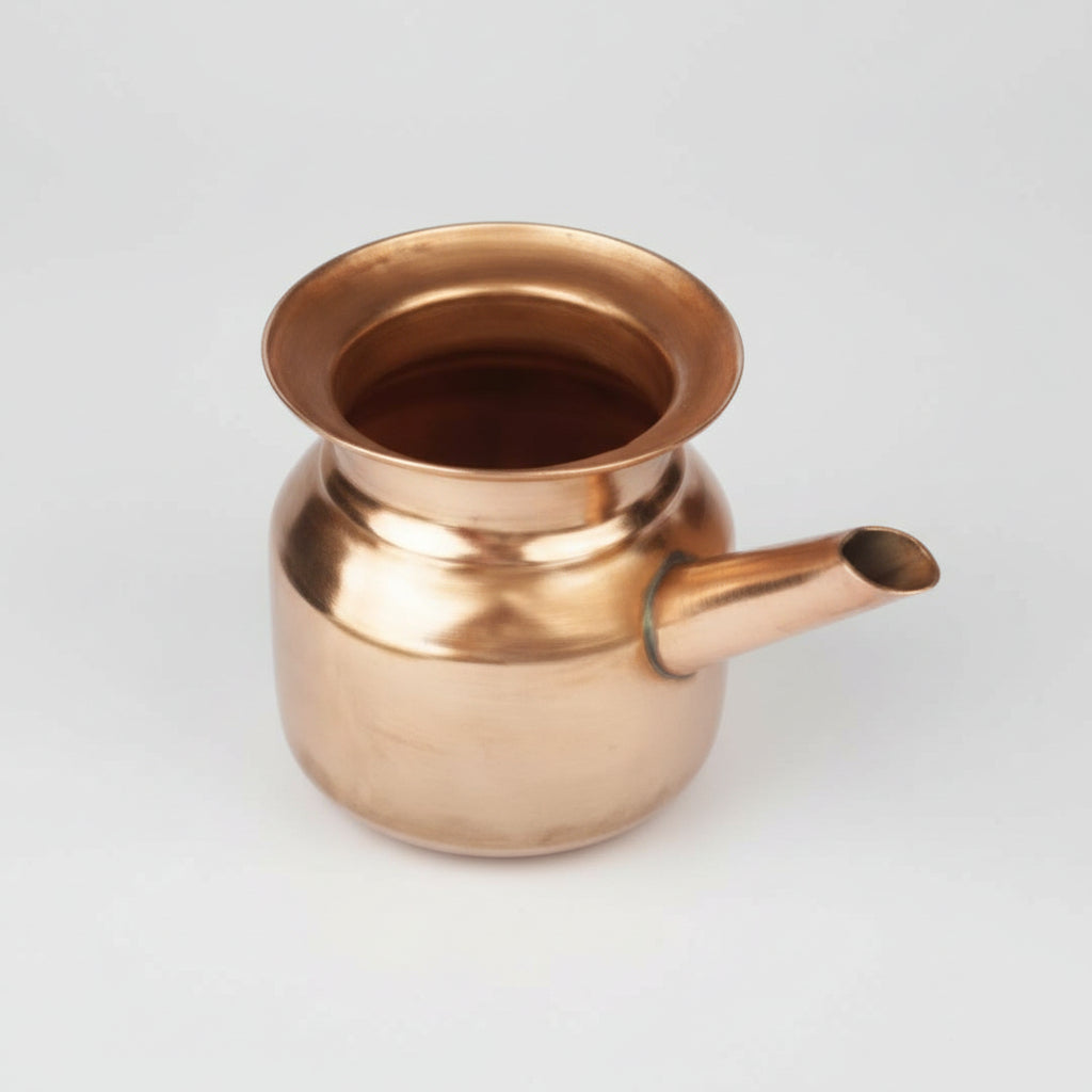 Copper Pot With Spout
