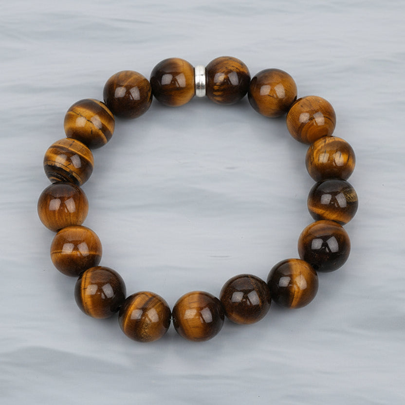 Tiger Eye Bracelet-10 mm