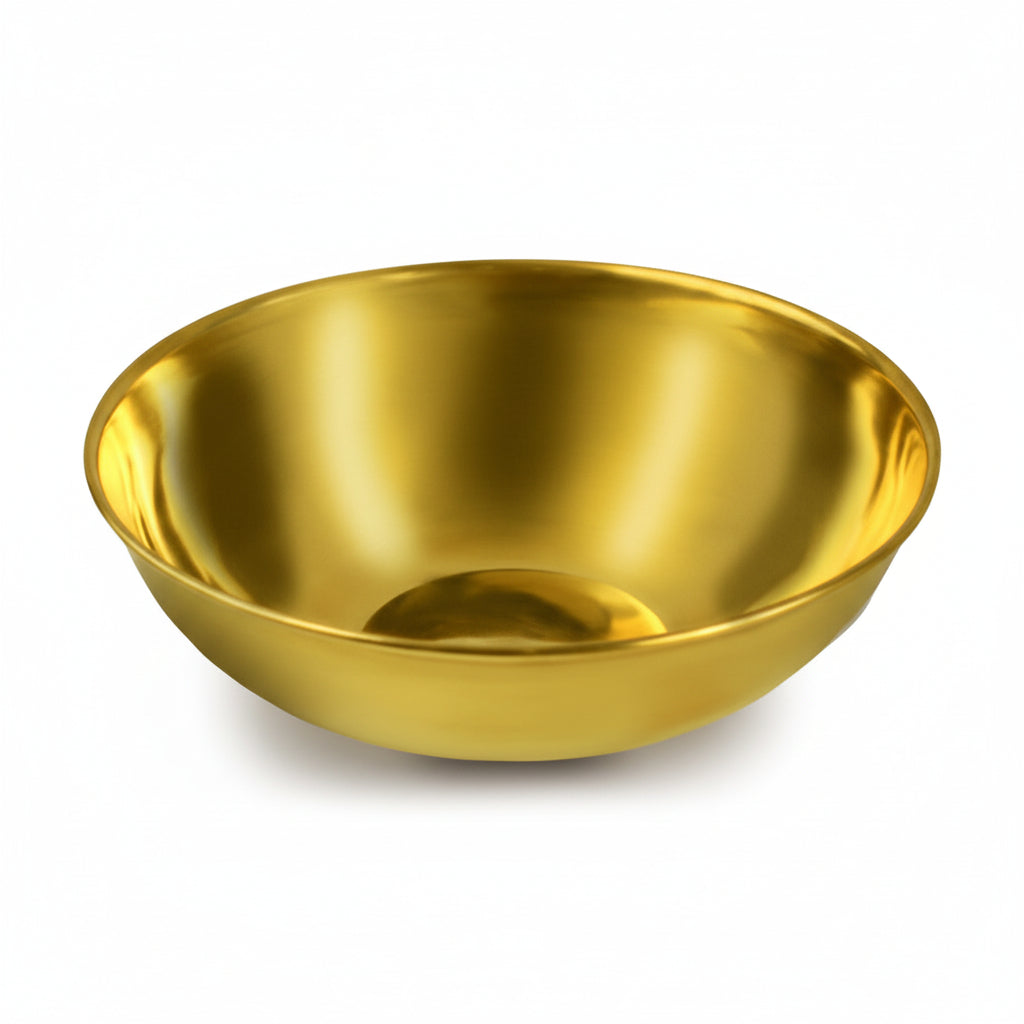 Round Puja Bowl in Brass (II)-55 gms