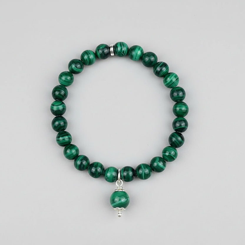 Malachite Sumeru Trinklet Bracelet-8 mm