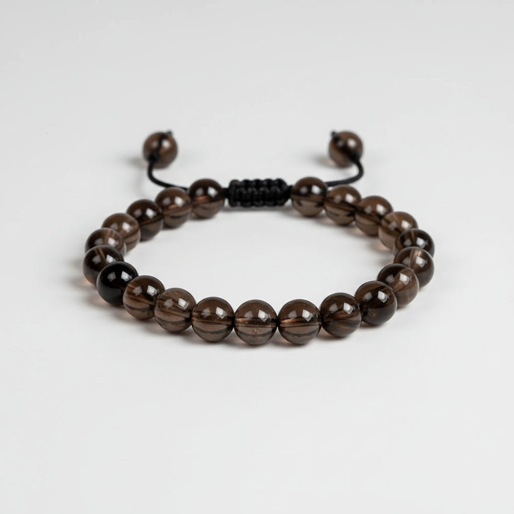 Smoky Quartz Adjustable Bracelet
