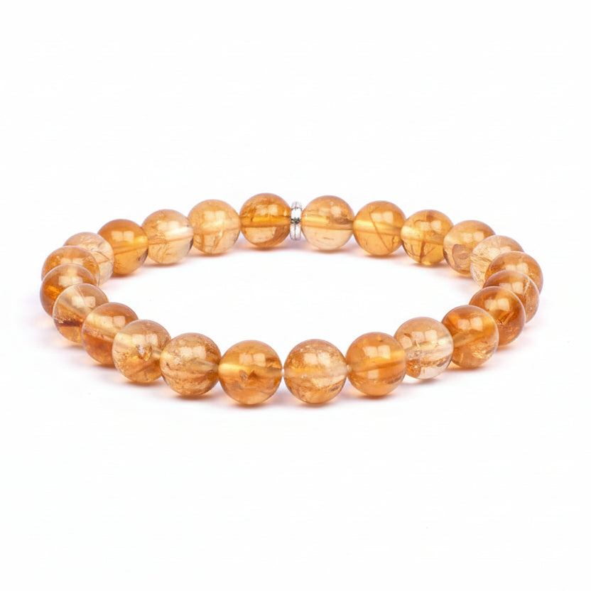 Natural Deep Yellow Citrine Bracelet