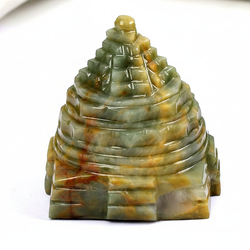 Shree Yantra in Cats Eye 48 gms