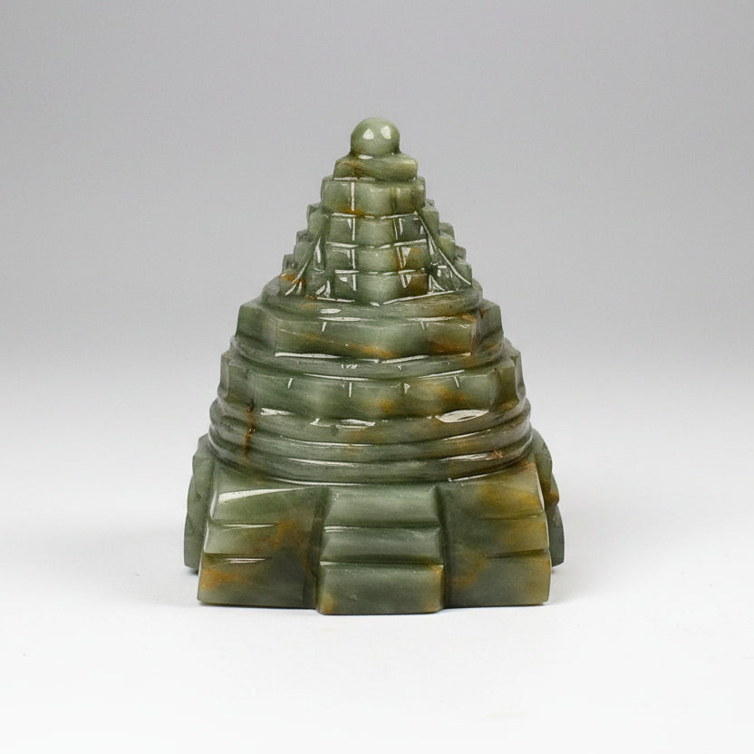 Shree Yantra in Cats Eye 63 gms