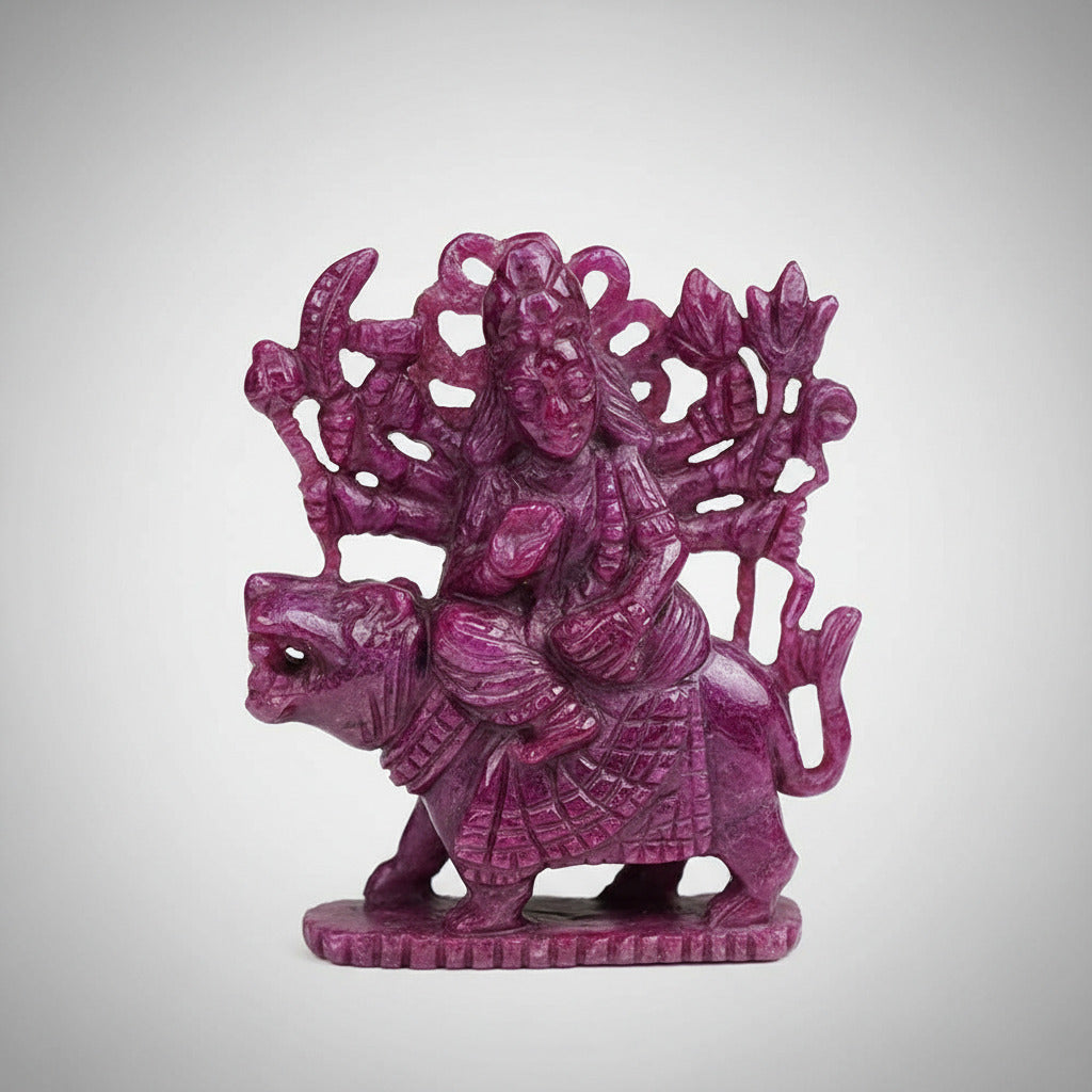 Durga Maa Ruby Idol - 174 Carat
