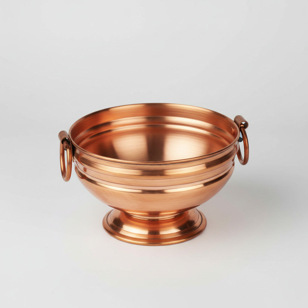 Flower Container In Copper