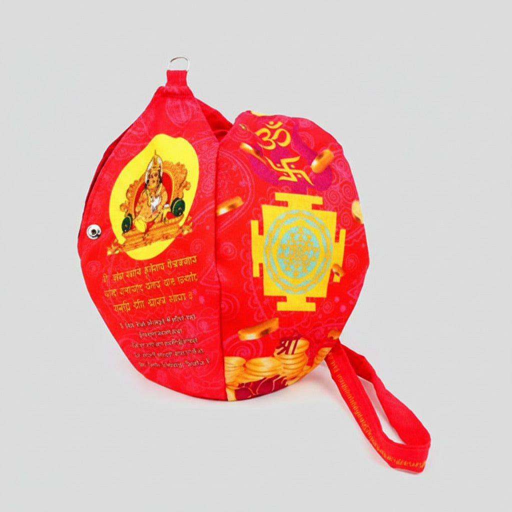 Laxmi Kuber Gomukhi Japa Mala Bag