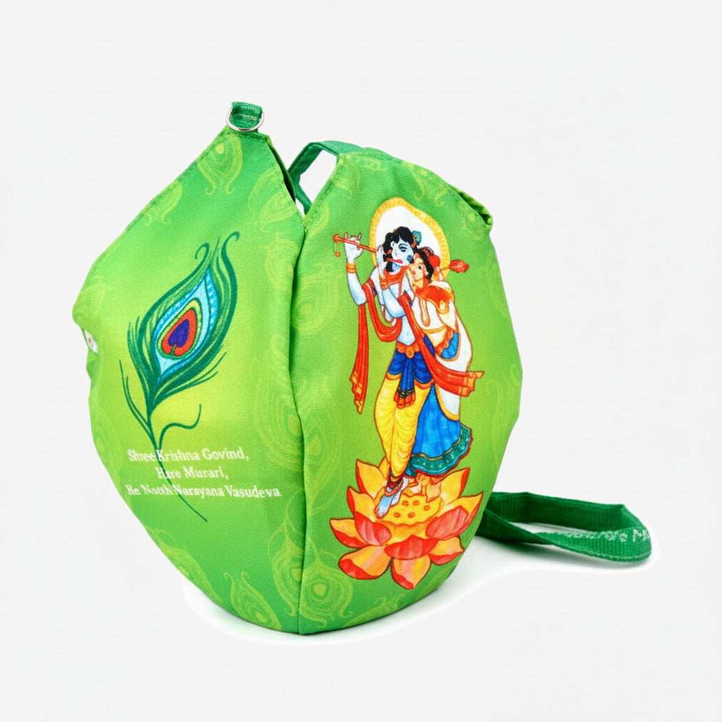 Radha Krishna Gomukhi Japa Mala Bag