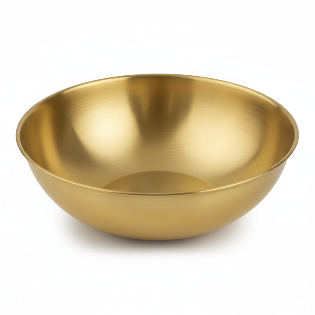 Round Puja Bowl in Brass (II)-45 gms