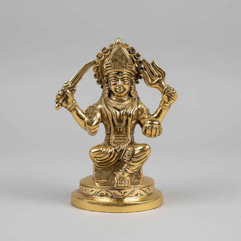 Santoshi Mata Brass Statue