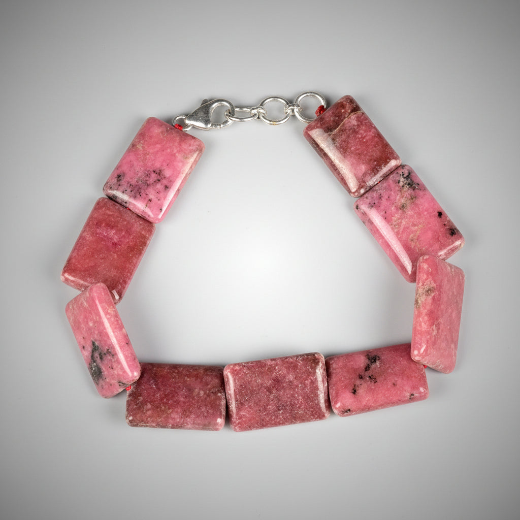 Natural Opal Square Beads Bracelet