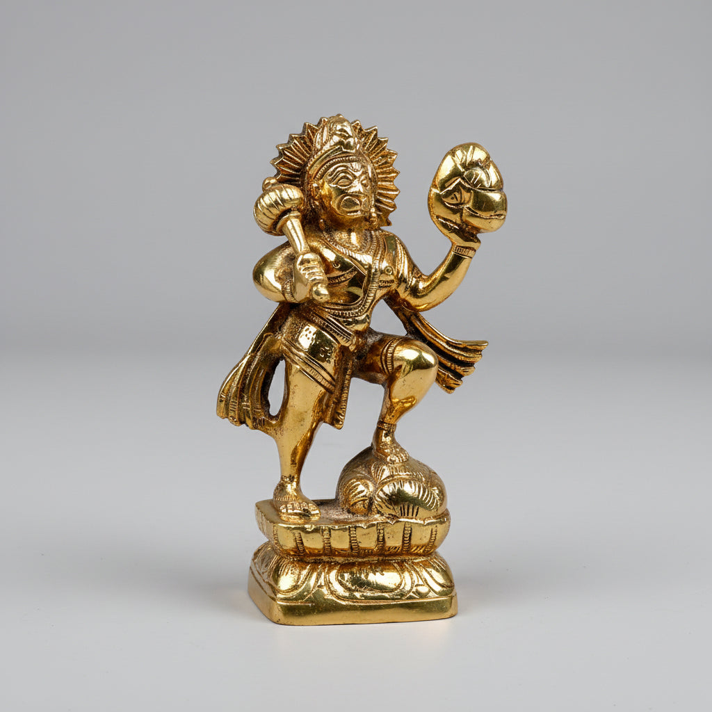 Sankatmochan Hanuman Brass Idol
