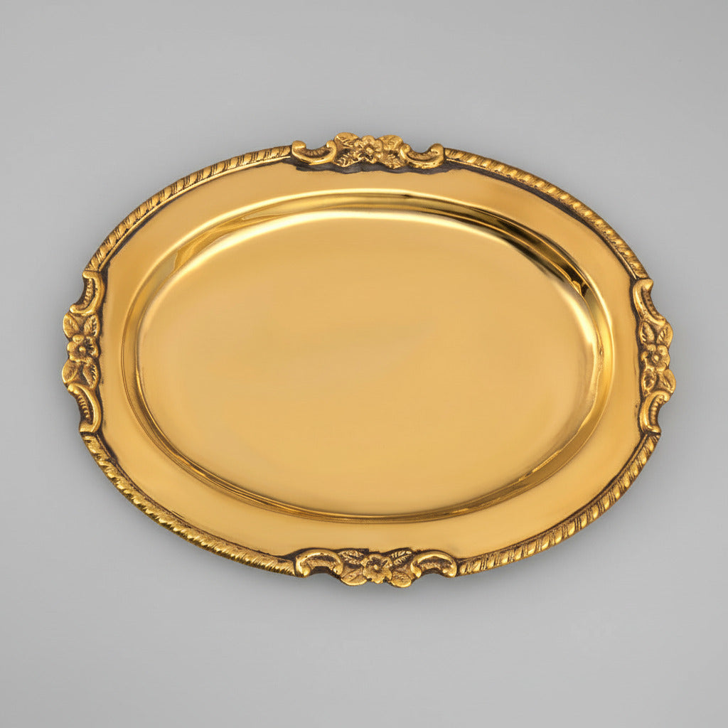 Brass Puja Tray