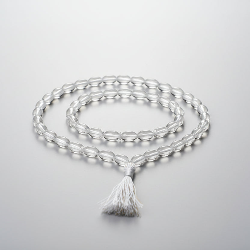 Sphatik Lingam Mala-108+1 Beads