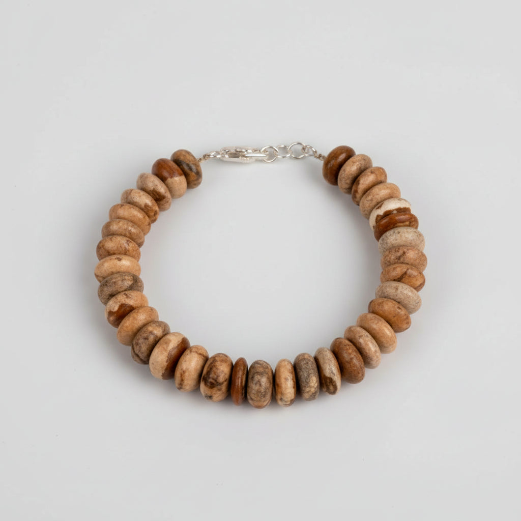 Picture Jasper Bracelet-Elastic