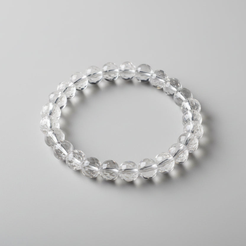 Twisted Sphatik Bracelet in Elastic-Design II