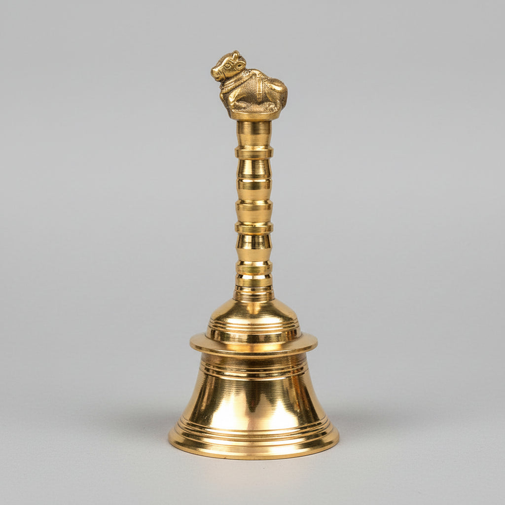 Brass Nandi Akhand Puja Ghanti