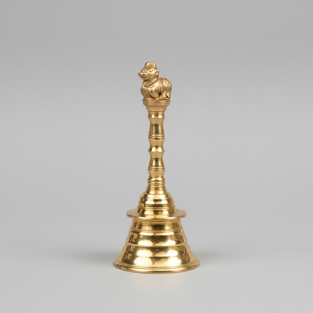 Brass Nandi Puja Ghanti