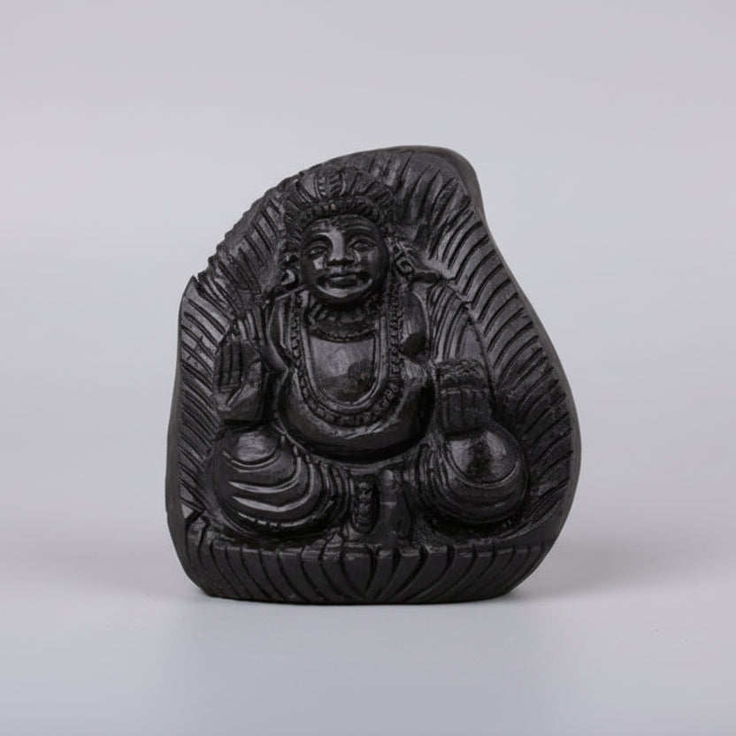 Kuber Shaligram Stone Murti
