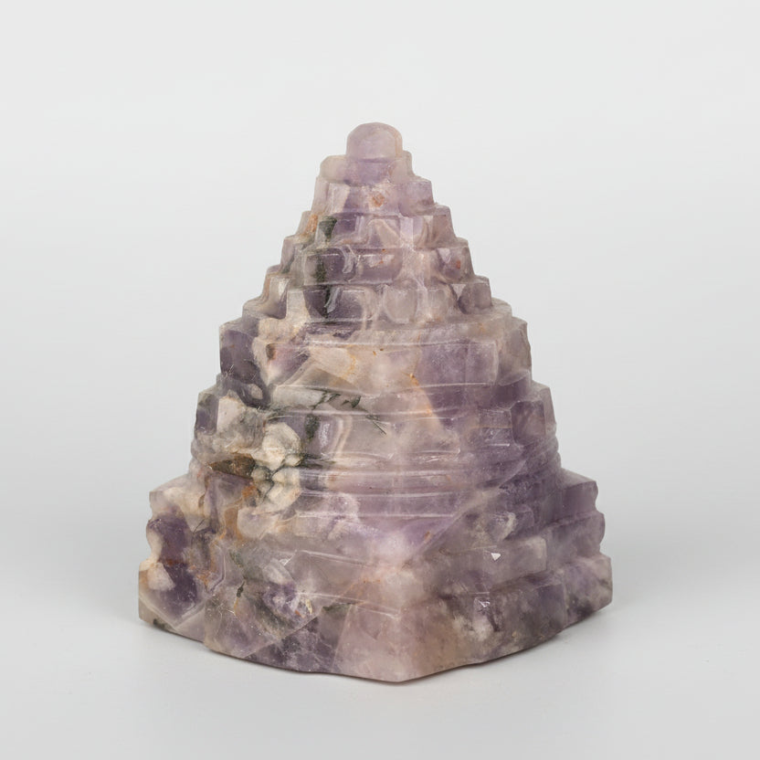 Amethyst Shree Yantra 150 to 160 gms