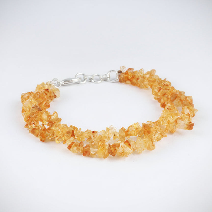 Citrine Double Turn Bracelet