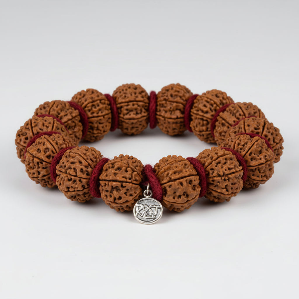 10 Mukhi Krishna Bracelet-Collector-Silver Chakri