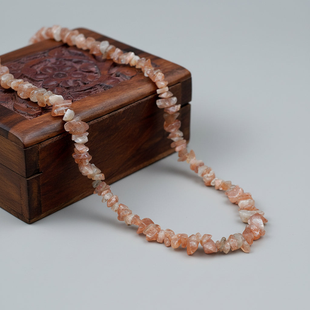 Sunstone Uncut Mala