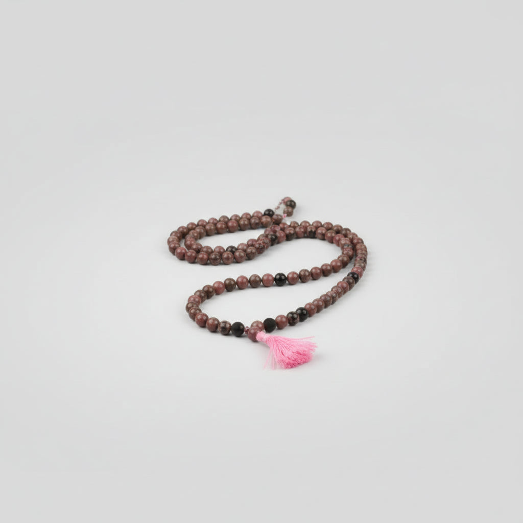 Dark Pink Opal Mala (8 mm)