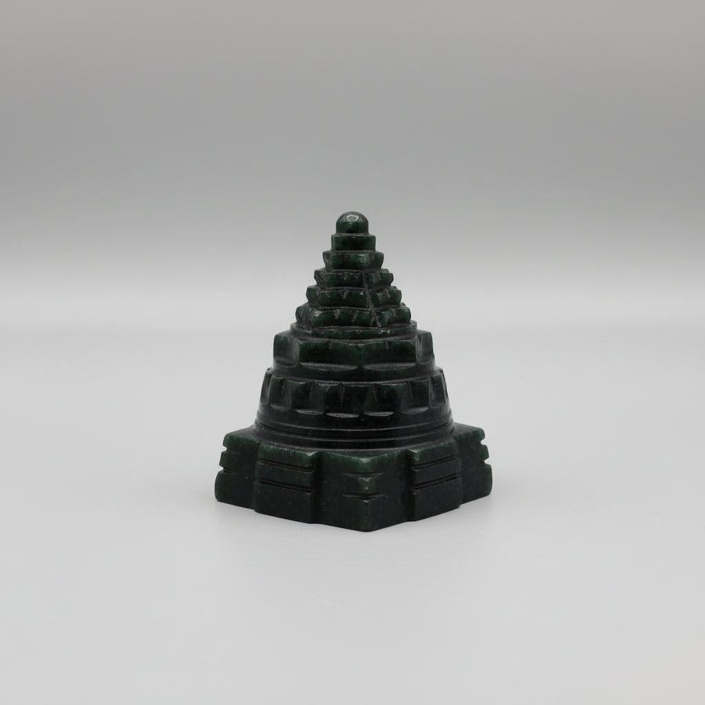 Green Jade Shree Yantra 246 gms