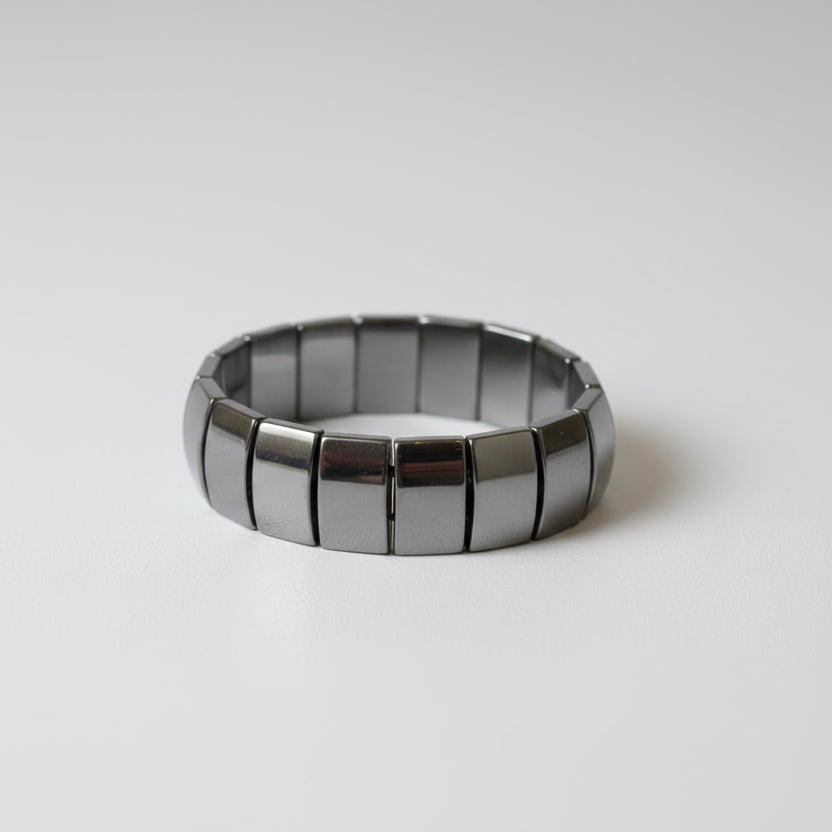 Hematite Bracelet (Design I)-Large