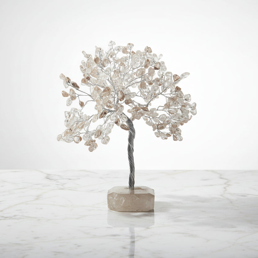Natural Smoky Quartz Chakra Vastu Tree - Big