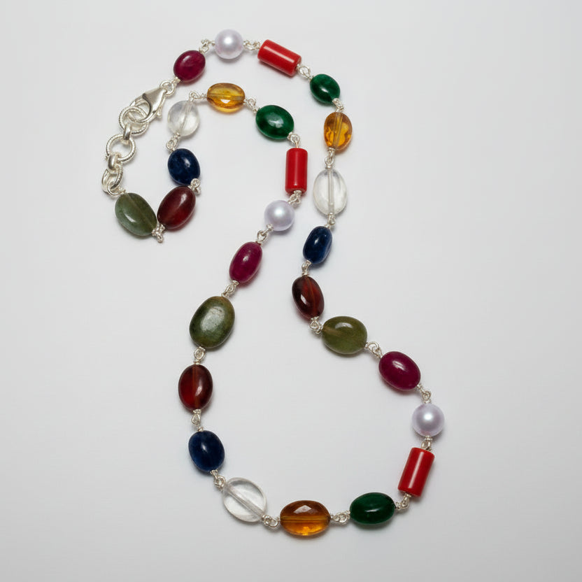 Navratna Choker Bracelet (Design I)