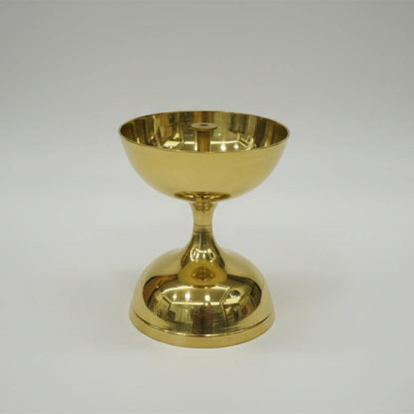 Brass Akhand Jyoti Diya Oil Lamp