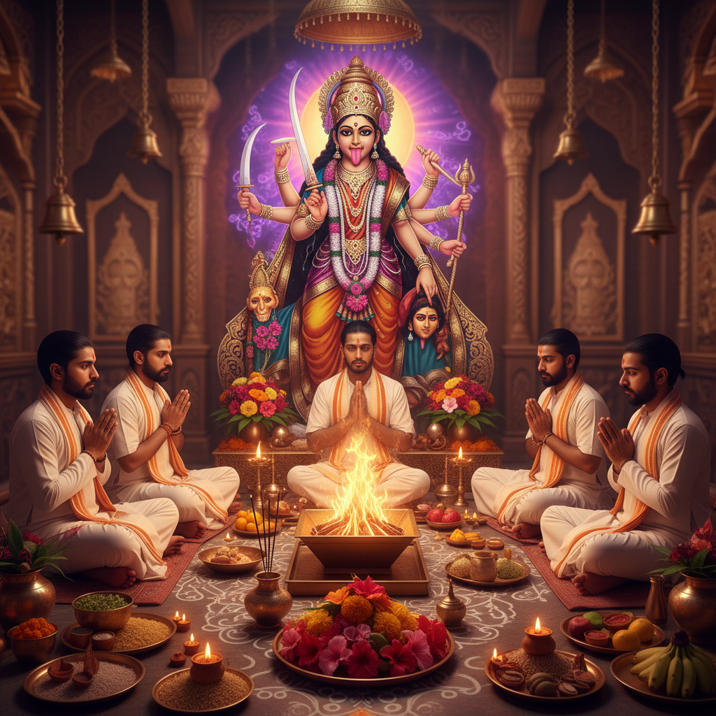 Kali Chaudas Puja 19th Oct 2025-12 Days