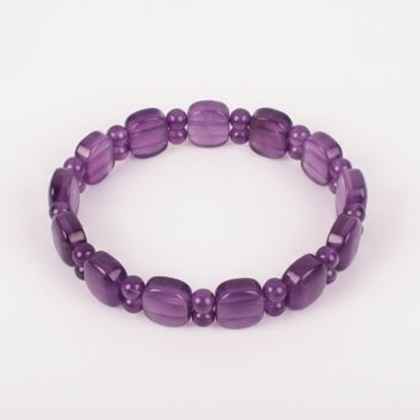 Amethyst Bracelet (Design I)-Small
