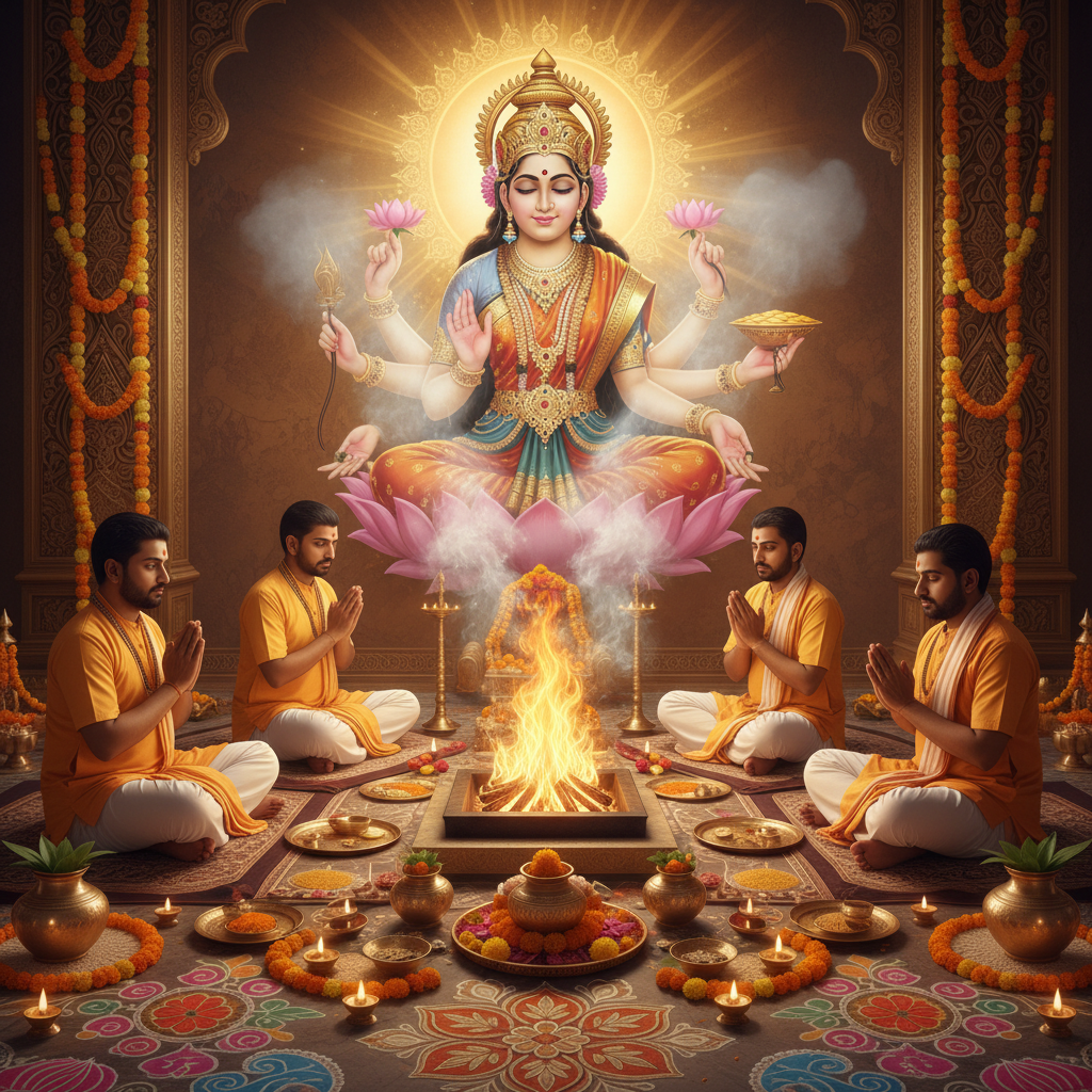 Kamladevi Puja and Yagna-11000 Chants