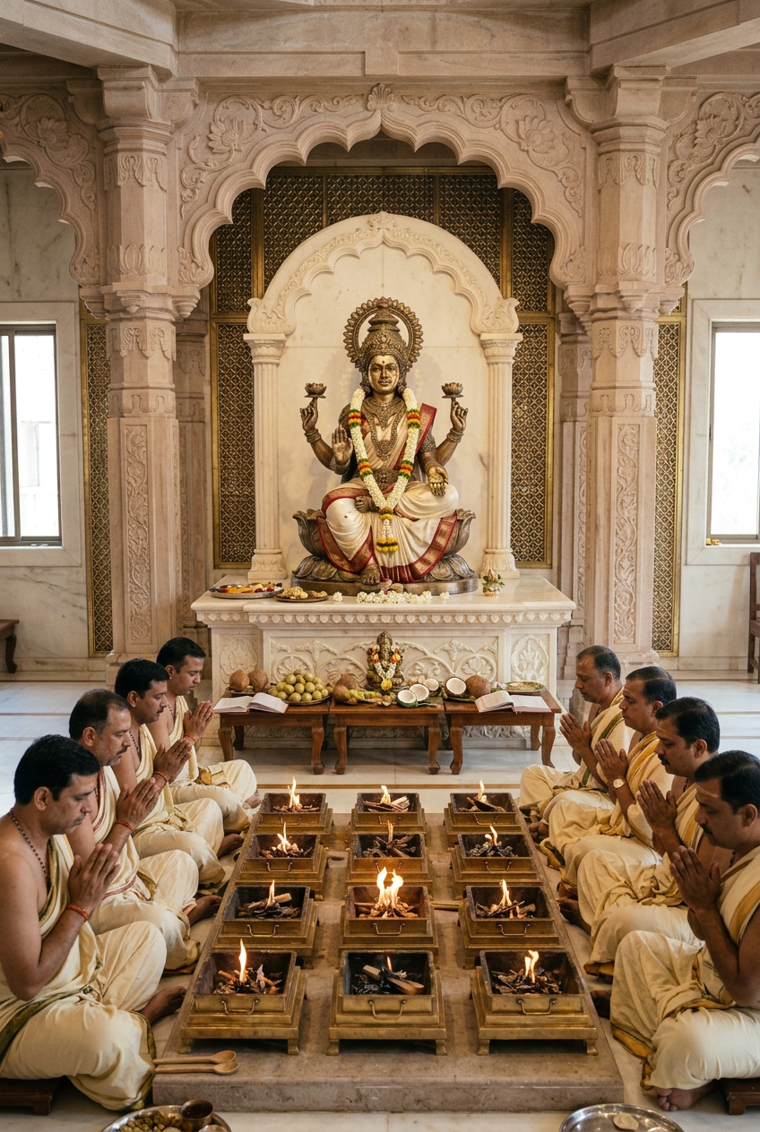 Kanakdhara Maha Anusthaan (9 Kunda Homa)
