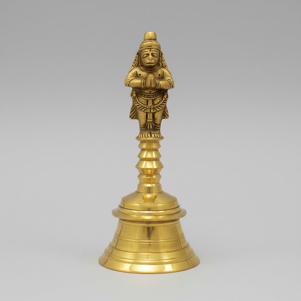 Brass Hanuman Puja Ghanti
