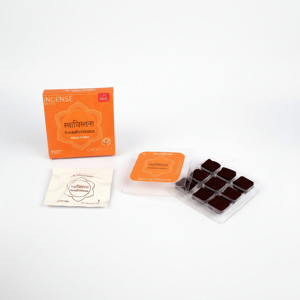 Aromafume Swadhistana Incense Bricks-One