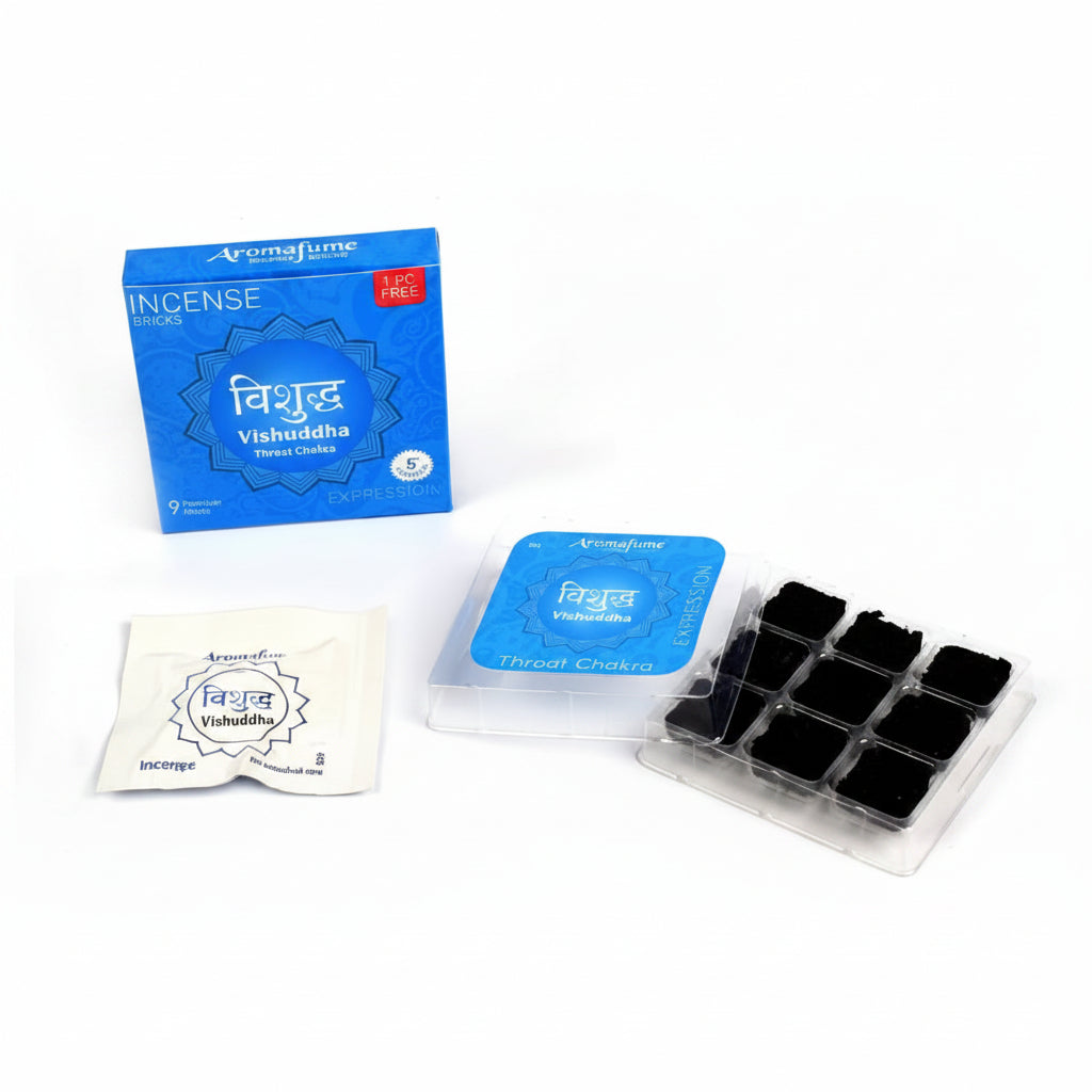 Aromafume Vishuddha Incense Bricks-Set of 12