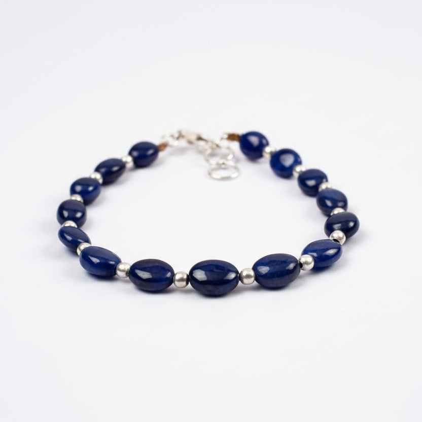 Blue Sapphire Bracelet (I)-Thread