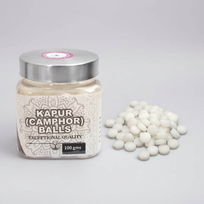 Kapur Camphor Balls-Small-100 gms