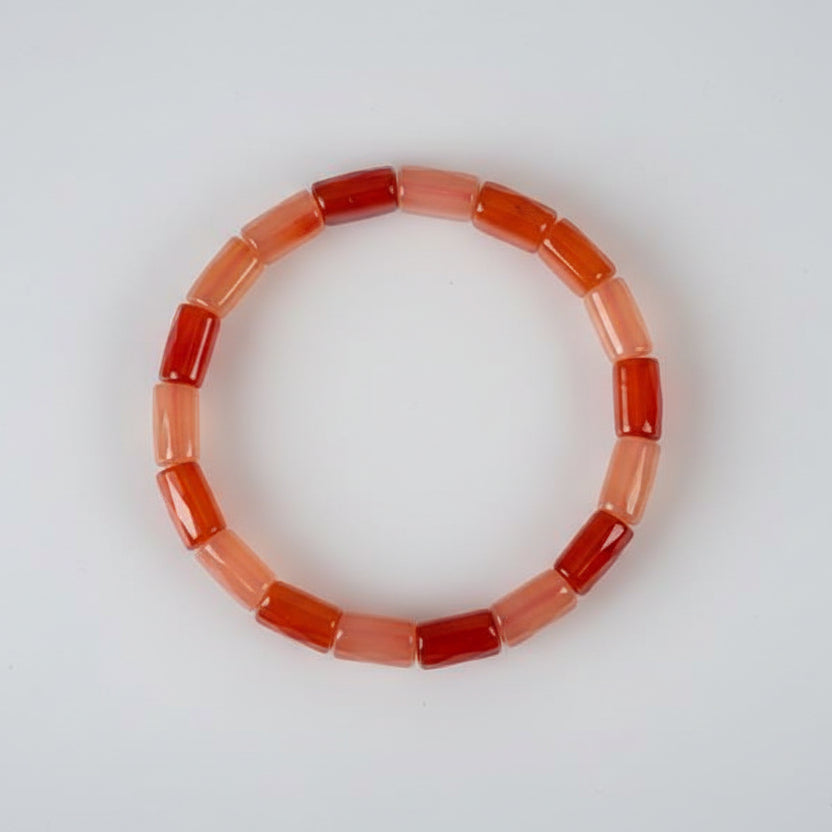 Carnelian Bracelet (Faceted Beads) I