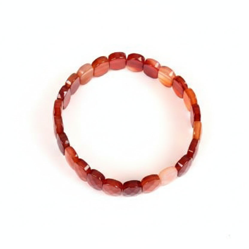 Carnelian Bracelet (Faceted Beads) II