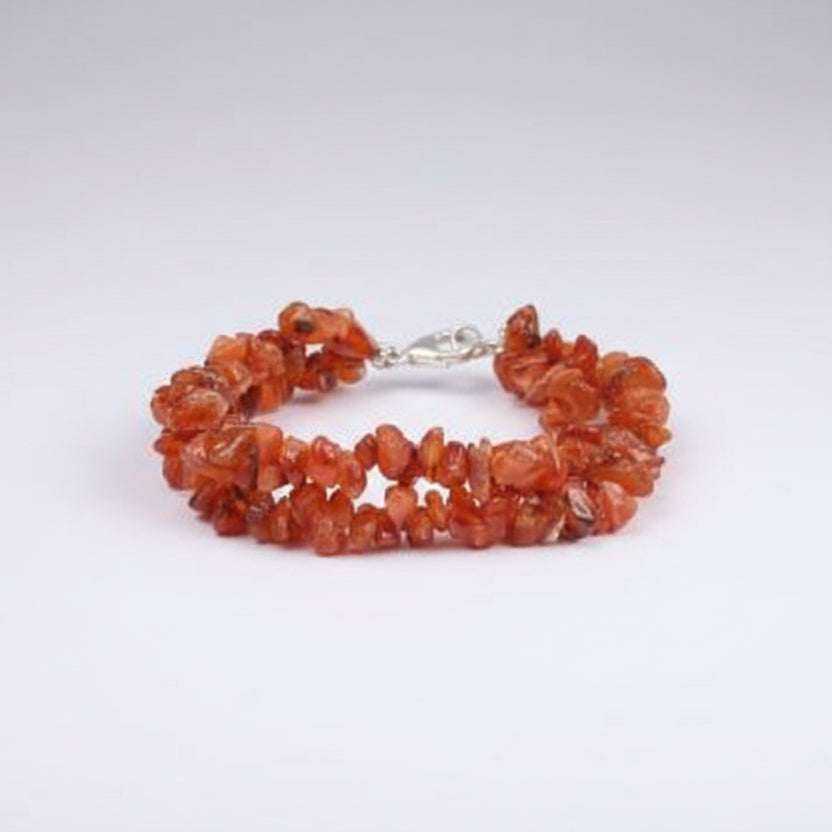Carnelian Double Turn Bracelet