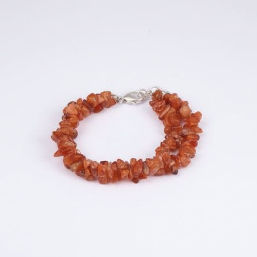 Carnelian Double Turn Bracelet