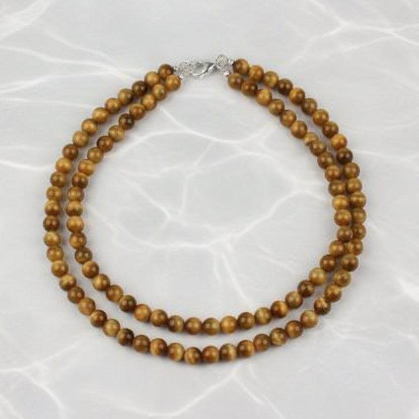Cats Eye Round Mala (6 mm)-108+1 Beads
